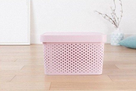 CURVER INFINITY KONTAJNER 4,5L S KRABIČKOU ORGANIZÁTORA V RUŽOVOM KRABIČKU