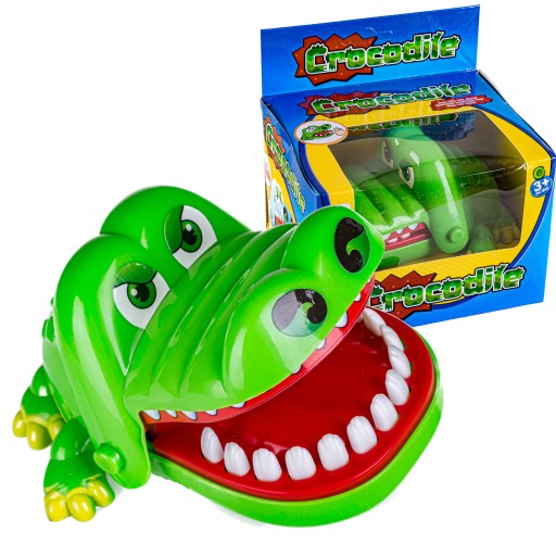 Zručnostná hra FAMILY REFLEX pre deti Crocodile Sick Tooth