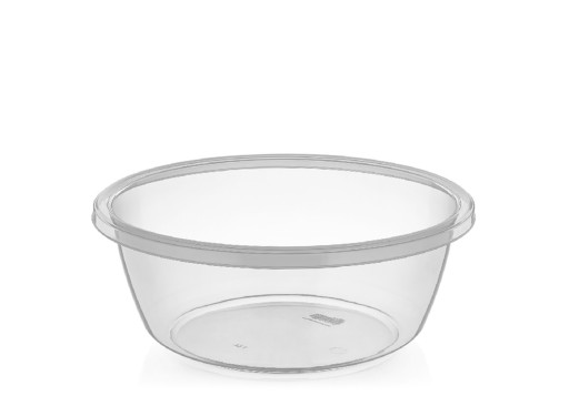 Kúpeľňová miska na bielizeň, umývadlo, 2,7L, bezfarebná