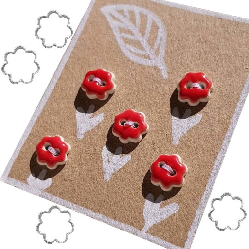 Mini formička na kvety, vykrajovačka na cukrovú pastu 1.8