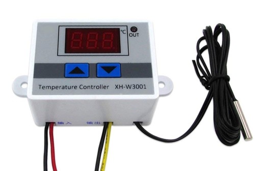 REGULÁTOR TEPLOTY DIGITÁLNY LCD TERMOSTAT 230V ELEKTRONICKÝ -50°C +110°C