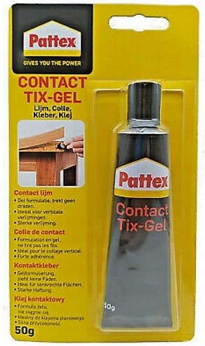 PATTEX CONTACT TIX-GÉL UNIWERSA LEPIDLO NA DREVO 50g