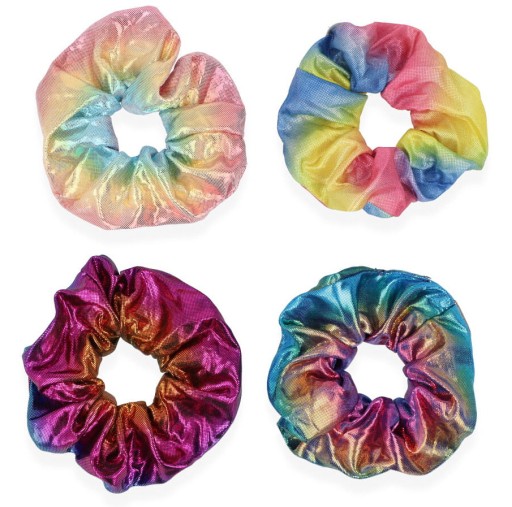 FROTKA scrunchies gumička do vlasov GRADIENT GLOSSY, farba 4