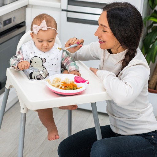 BABYONO FROTTE BIB S VELCHELOM A VODEODOLNÝ S HLINOU - JEM SKORO SÁM - MEDVEĎ
