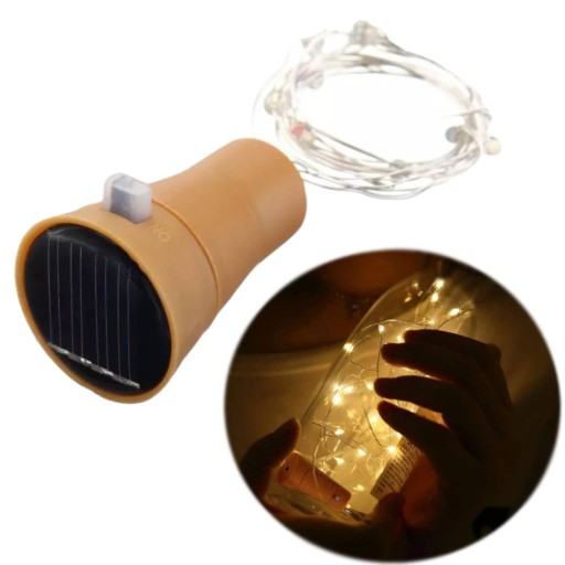 KOROK, UZÁVER FĽAŠE, DRÔT, LED SVETLO