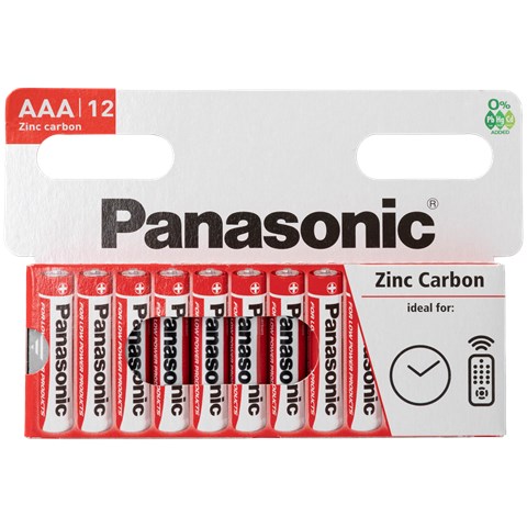 SADA 12 AA BATÉRIÍ PANASONIC VYROBENÝCH V POĽSKU
