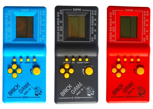 Elektronická hra Tetris 9999v1 zelená
