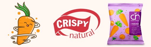 SUŠENÁ THAJSKÁ MRKVINA S KORENÍM MRKVOVÉ ČIPESKY 18G CHRUPÁ NATURAL
