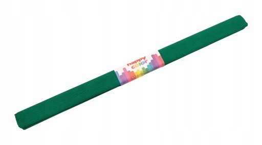 Hodvábny papier Happy color, fľaškovozelený, 1 ks