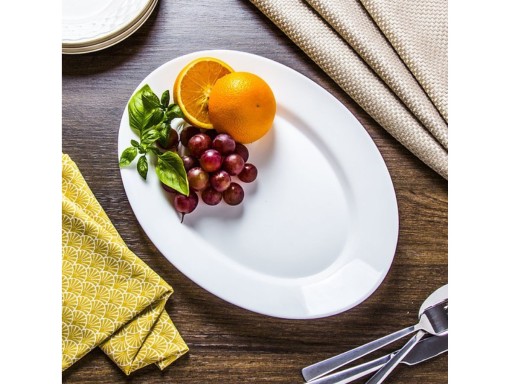 Oválny tanier 36x27 cm TOLEDO BORMIOLI