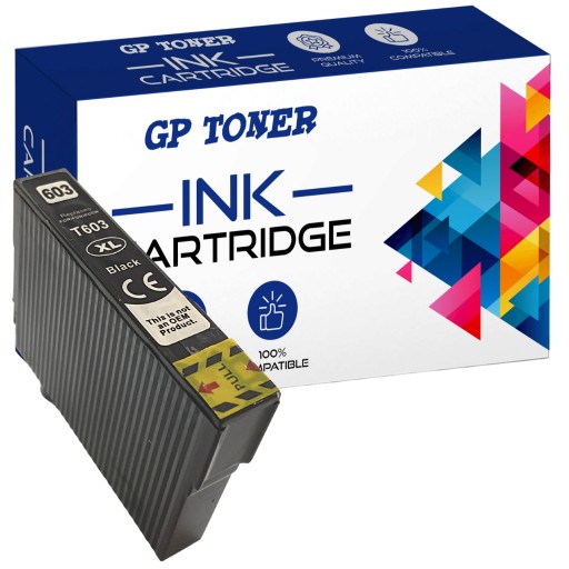 ATRAMENT PRE TLAČIAREŇ EPSON 603XL XP2100 XP2105 XP2150 WF2810 XP3100 2155 ČIERNY