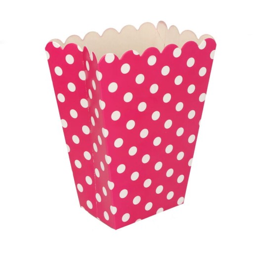 KRABIČKA NA POPCORN, FUCHSIA, NOČNÍKY, 6 KS