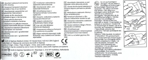 OPSITE POST-OP Vodeodolný obväz 6,5 x 5cm 1 ks