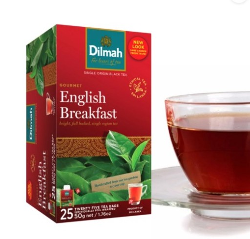 Dilmah English Breakfast čierny čaj 25 obálok