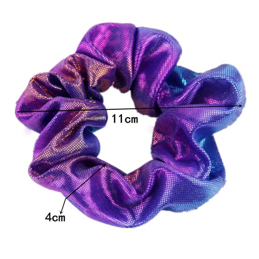 7ks HAIR RUBY SCRUNCHIES STRAŠNÉ GUMY SET A