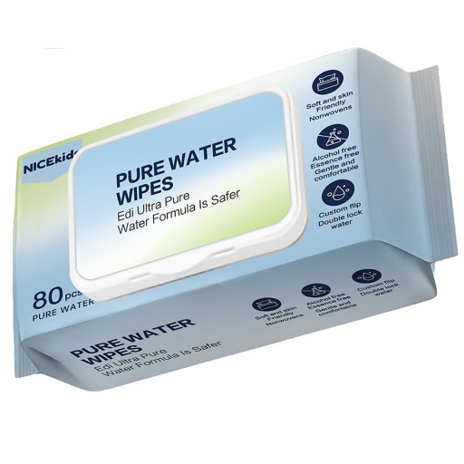 NICEKIDS Pure Water Wipes 99,9% voda 1x80 ks
