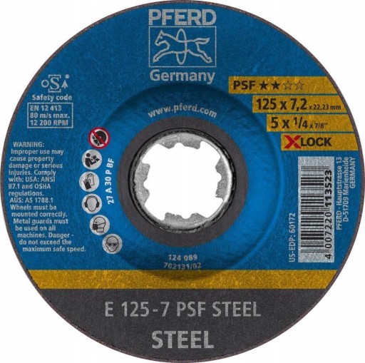 PFERD E 115-7 PSF OCEL/X-LOCK