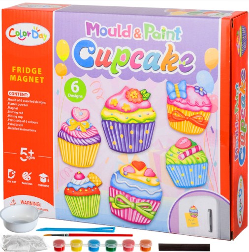 SADROVÉ MAGNETY DO CHLADNIČKY DIY MUFFINY MUFFINY