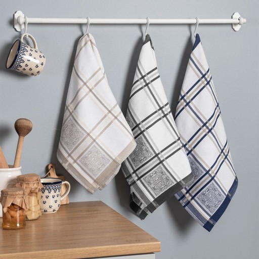Kuchynská utierka 50x70 Super absorpčné utierky šedá