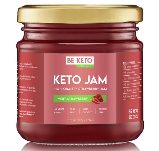 Beketo Very Strawberry Keto Jam 200g BEZ CUKRU