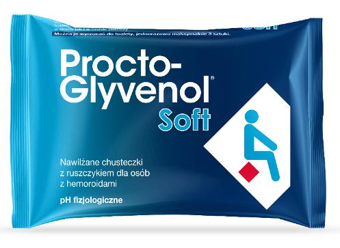 Hydratačná utierka Procto-Glyvenol Soft. 30 ks.