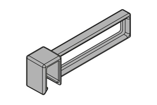 BLUM ZC7U10F0 AMBIA-LINE LEGRABOX antracitová matná