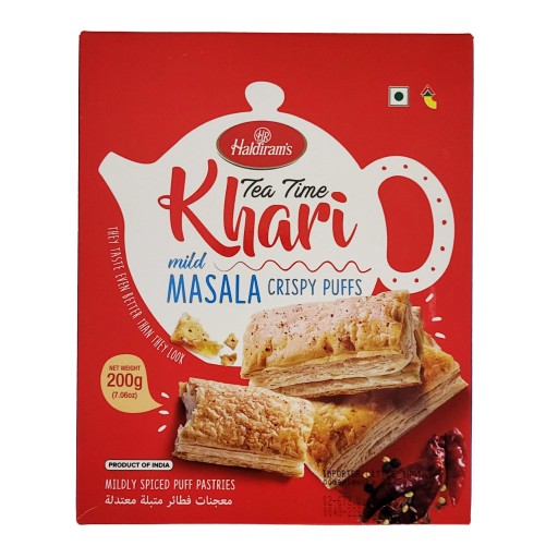 Masala Khari sušienky s korením Haldirams 200g
