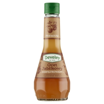 1x 250ml DEVELEY Nefiltrovaný jablčný ocot