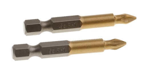 SKRUTKOVACIE HROTY PH1 x 50 mm TITÁNOVÉ BROTY 2 ks