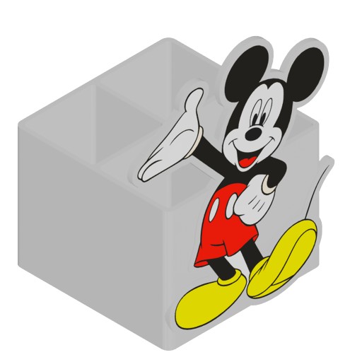 FAREBNÝ ORGANIZÁTOR NA DETSKÝ STOL - MICKEY MOUSE