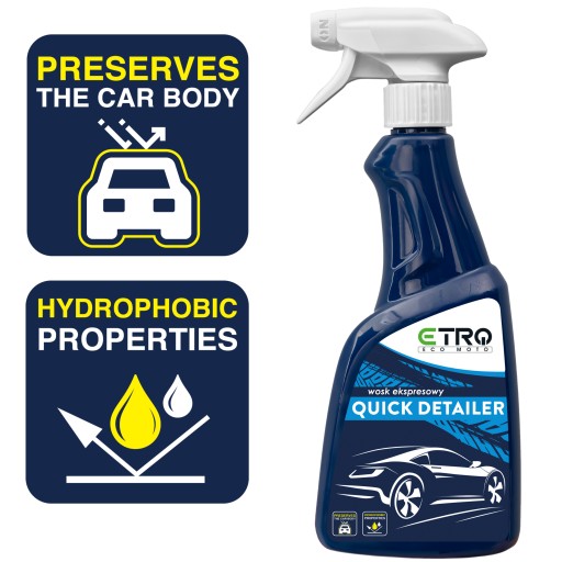 Quick Detailer expresný vosk 500 ml - ETRO