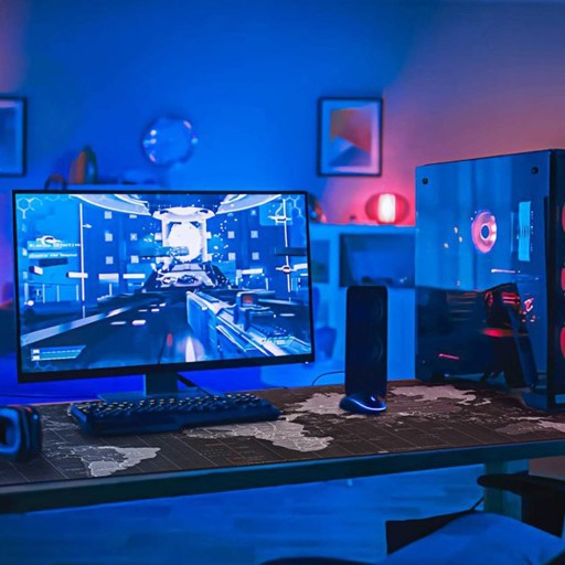 VEĽKÁ PODLOŽKA POD MYŠ MAPA SVETA KANCELÁRIA 80x30 GAMING