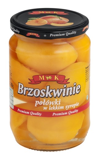 MK Broskyne v sirupe 680 g