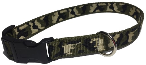 NASTAVITEĽNÝ GOLIER 40-60CM/25MM LATCH CAMO TAPE