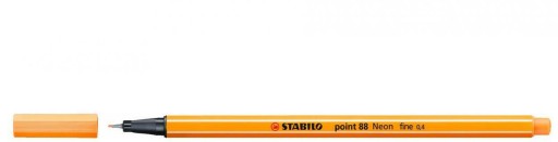 Jemná linka 0,4 mm neónovo oranžová Point 88/054