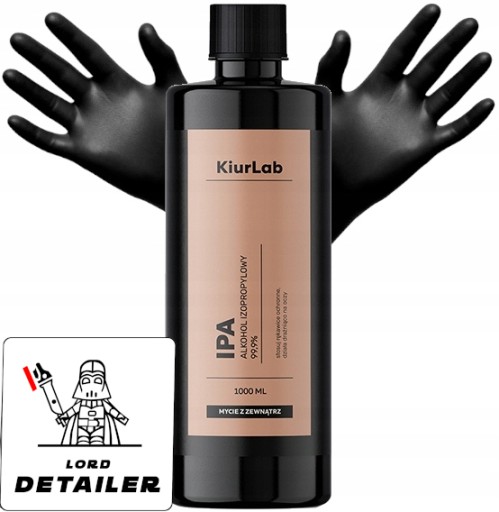 KiurLab IPA Isopropyl Alcohol na odmasťovanie laku 1000 ml