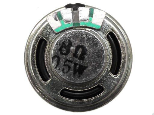 Mini reproduktor 23 mm 8 ohm 0,5 W pre slúchadlá, hračky pre domácich majstrov YD23