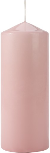 BISPOL Aura 48H valcová sviečka 15CM SW60/150 SVETLO RUŽOVÁ