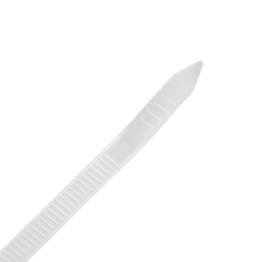 Sťahovacie pásky 7,6 x 500 mm, 75 ks, biela