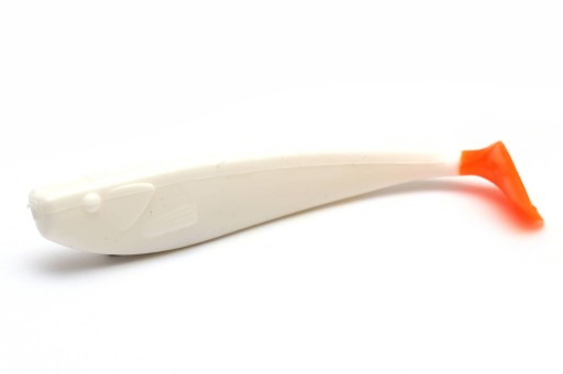 MANNS Q-PADDLER SOLID WHITE UV-TAIL GUMBER-12,0 cm