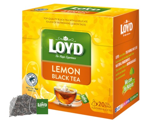 Čierny čaj Lemon 20T LOYD