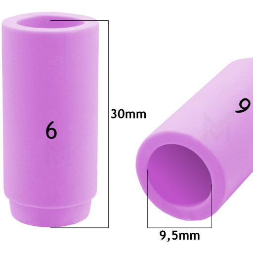 10x keramická tryska TIG #6 13N10 SR9 SR20