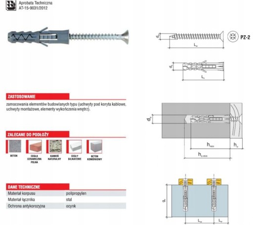 4 Montážne rozpery 12x20 INOX Montážna vzdialenosť Dekoratívne upevnenie