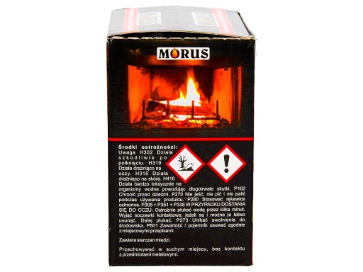 MORUS PRÁŠOK NA ODSTRAŇOVANIE SADZÍ Z KRBU A KACHLE KATALYZÁTOR SADÍ 50G