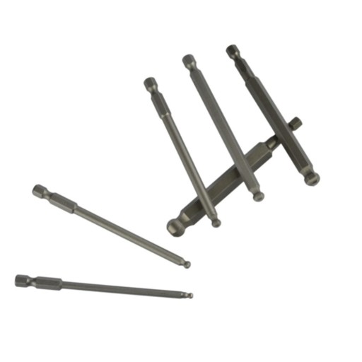 Dlhý magnetický bit HEX H2.5 100mm Guľôčkový hrot