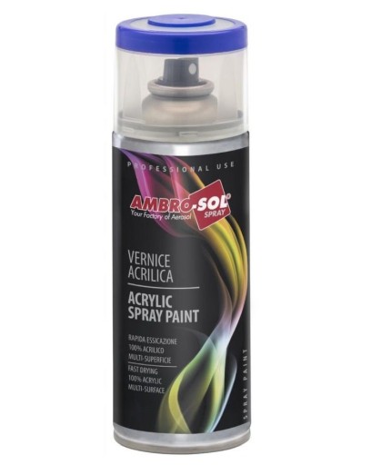Akrylový sprej Matt White 400ml AMBRO-SOL