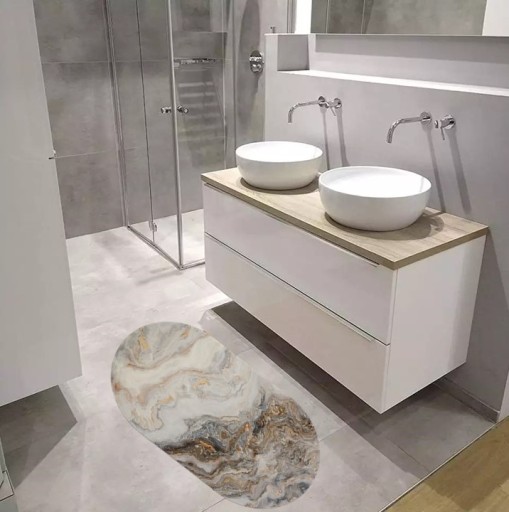 KÚPEĽŇOVÁ PODLOŽKA RÝCHLOSCHNÚCE ABSORBČNÍ PROTIŠMYKOVÝ KOBEREC 40x60