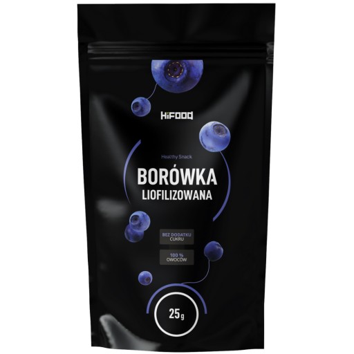 Čučoriedky 25g Lyofilizované HiFOOD CEL
