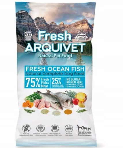 ARQUIVET POLOMÄKKÝ DISK 100G 75% RYBIE MÄSO