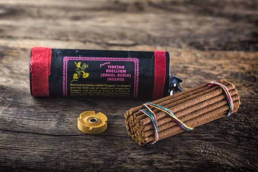 Tibetské indické vonné tyčinky Gokul Resin